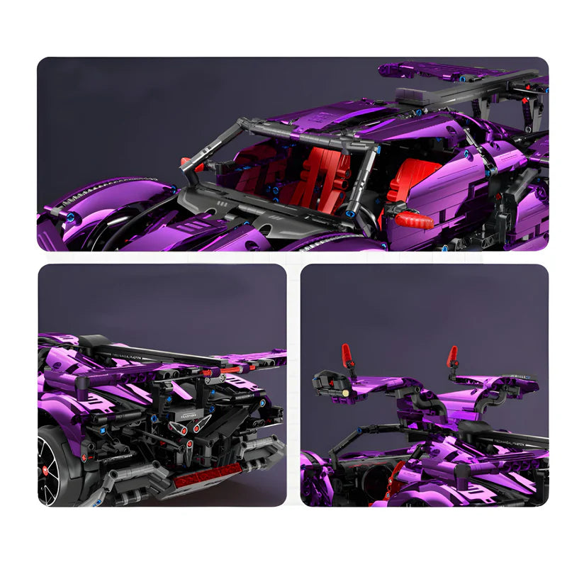 CHROME EDITION DRIFTING HYPERCAR | 2444 TEILE