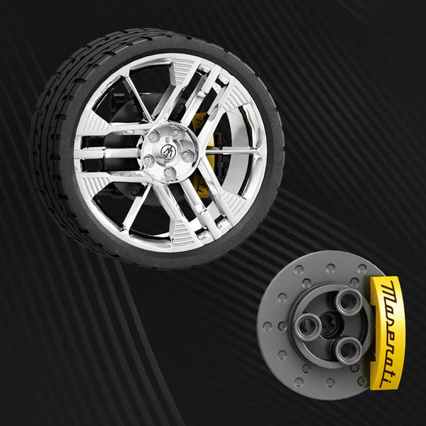 BRONZE MASERATI GRANTURISMO | 5479 TEILE