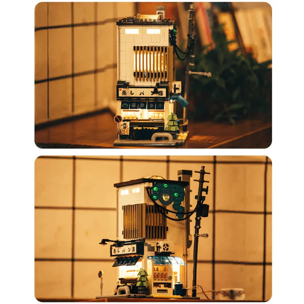 Japanisches Dampfbun-Haus | 1107 Teile