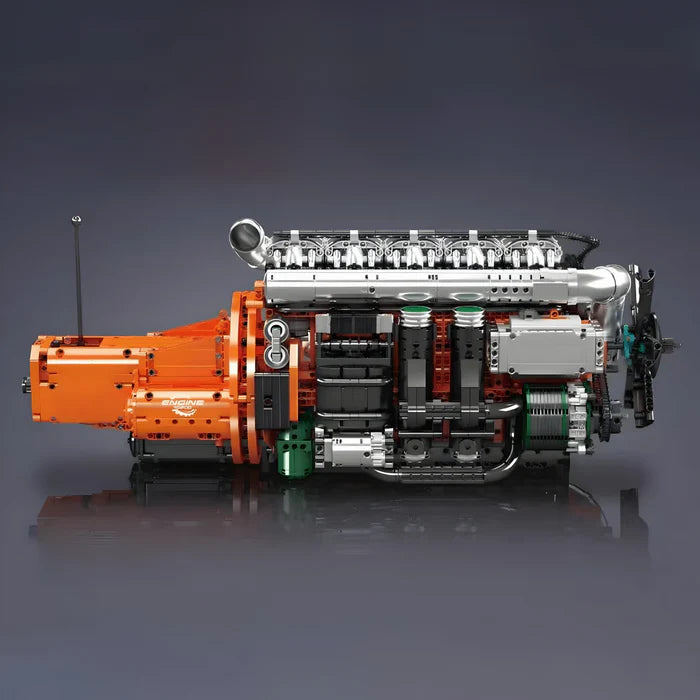 Ultimativer Inline-6-Truck-Motor | 3236 Teile