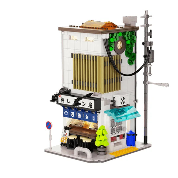 Japanisches Dampfbun-Haus | 1107 Teile