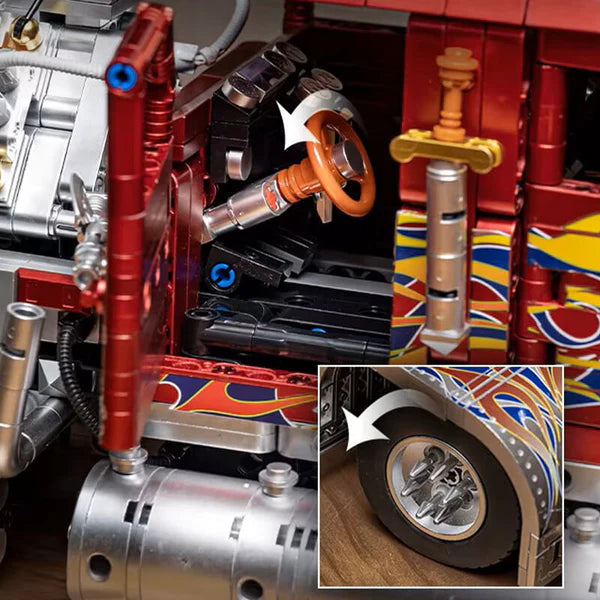 Der amerikanische V24 Dieseltruck | 3484 Teile