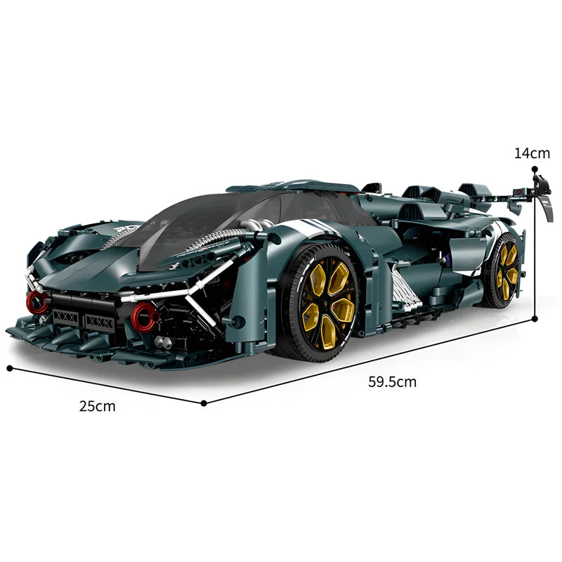 DAS ULTIMATIVE ITALIENISCHE KONZEPT MIT FERNSTEUERUNG | 3465 TEILE