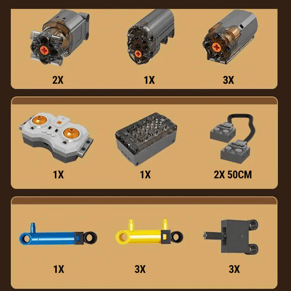 DIE ULTIMATIVE OFF-ROADER | 3620 TEILE