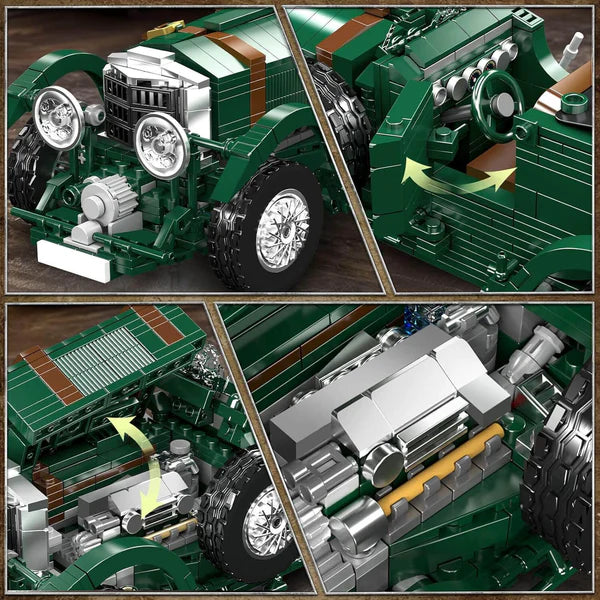 1929 Britisches Rennfahrzeug | 1146 Teile