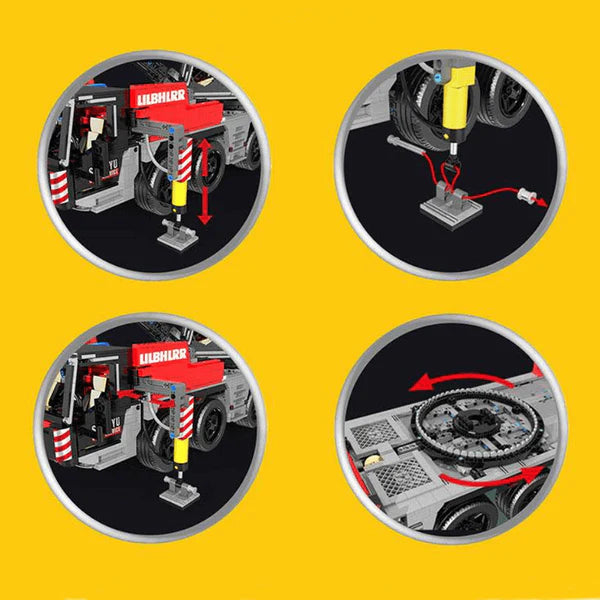 Fernbedienter Kran | 4885 Teile