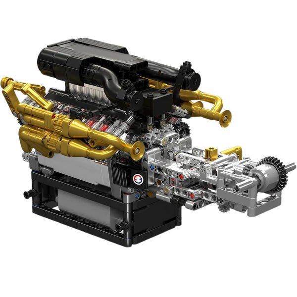 6,5L Natürlich Angesaugter V12 Britischer Motor | 973 Teile