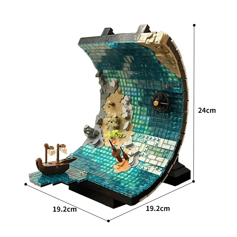 PERPETUELLE SEGELSKULPTUR | 1271 TEILE