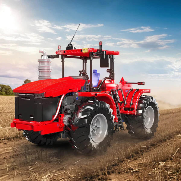Ferngesteuerter Roter Traktor | 1299 Teile