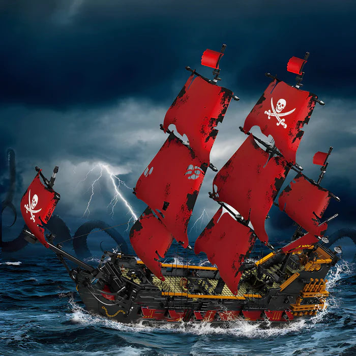 18. JAHRHUNDERT PIRATENSCHIFF | 3138 TEILE