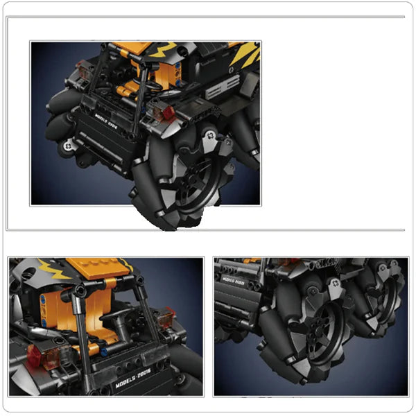 Ferngesteuerter Sherp ATV | 616 Teile