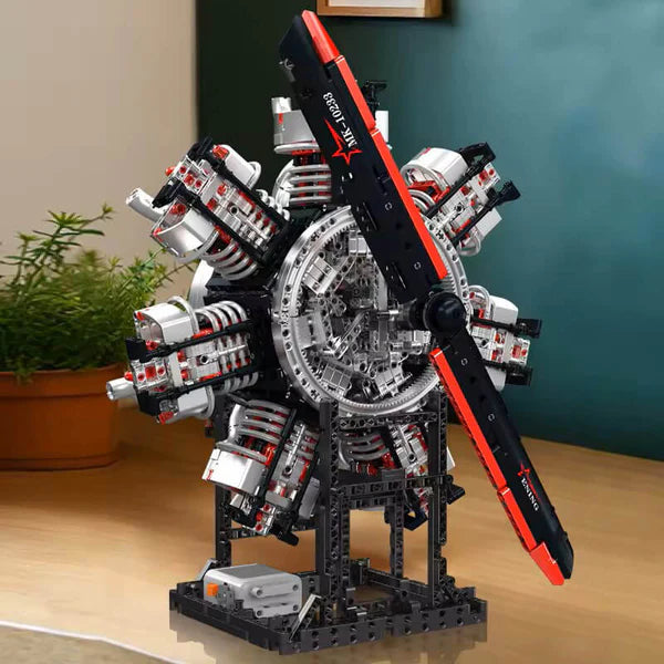 Ultimativer Radialflugzeugmotor | 3088 Teile