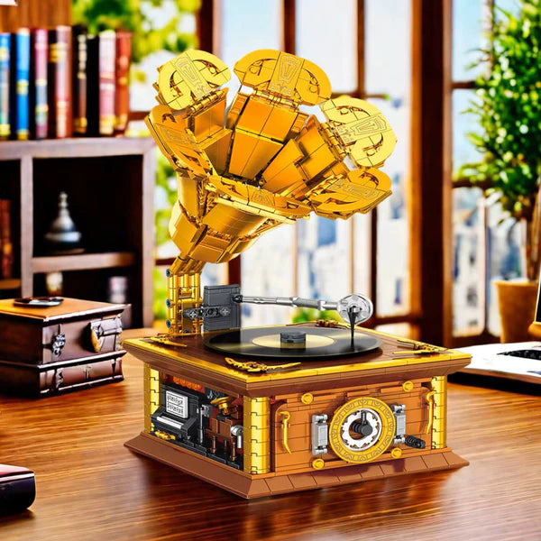 Vintages Goldener Grammophon | 1111 Teile