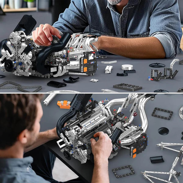 Ultimativer Skandinavischer 5L V8 Motor & Getriebe | 3191 Teile