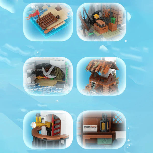 Leuchtturm des Fischerdorfs | 2339 Teile