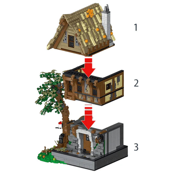 Mittelalterlicher Schmied | 1990 Teile