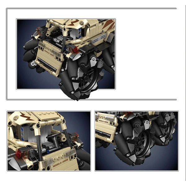 Ferngesteuerter Sherp ATV | 616 Teile