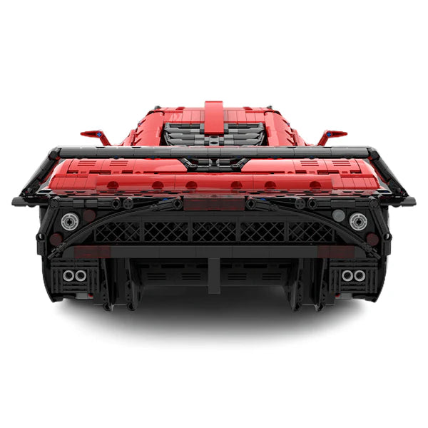 DIE ULTIMATIVE ITALIENISCHE HYPERCAR ROT EDITION | 3992 TEILE