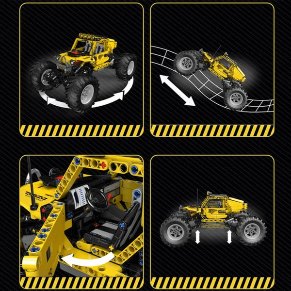 Monster Offroad Crawler | 1119 Teile