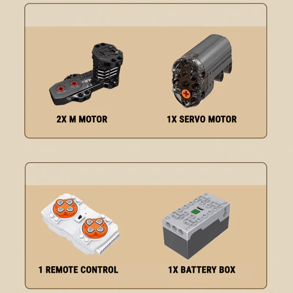 RENN-BUGGY | 1015 TEILE