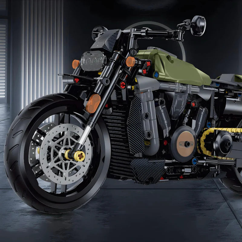 KLASSISCHES AMERIKANISCHES MOTORRAD | 634 TEILE