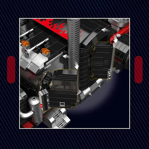 Amerikanischer Truck | 1796 Teile