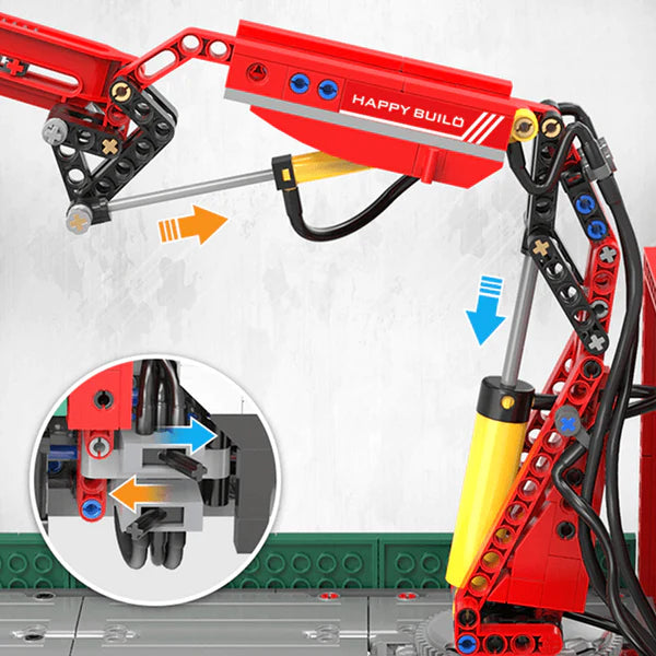 Ferngesteuerter Kranwagen | 1476 Teile