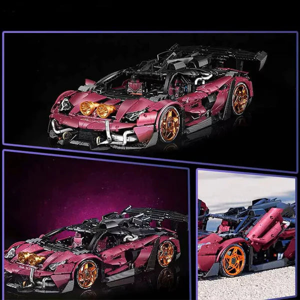 DAS ULTIMATIVE TURBOLADENDE ITALIENISCHE HYPERCAR | 3949 TEILE