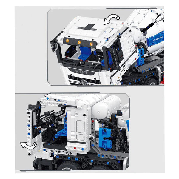 Ferngesteuerter Betonmischer | 2431 Teile