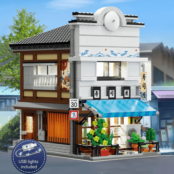 Japanisches Sushi-Restaurant | 1664 Teile