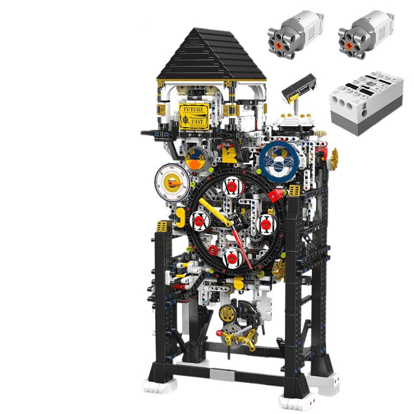 Motorisierte Cyberpunk Mechanische Uhr | 3180 Teile