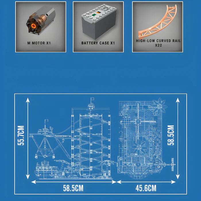 PIRATEN-ACHTERBAHN | 2173 TEILE