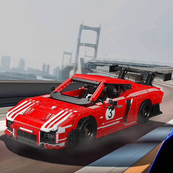 DAS LEGENDÄRE DEUTSCHE LANGLEBIGE RENNAUTO | 1716 TEILE