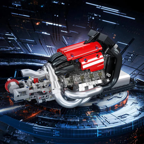 Grand Prix Rennwagen-Motor | 979 Teile