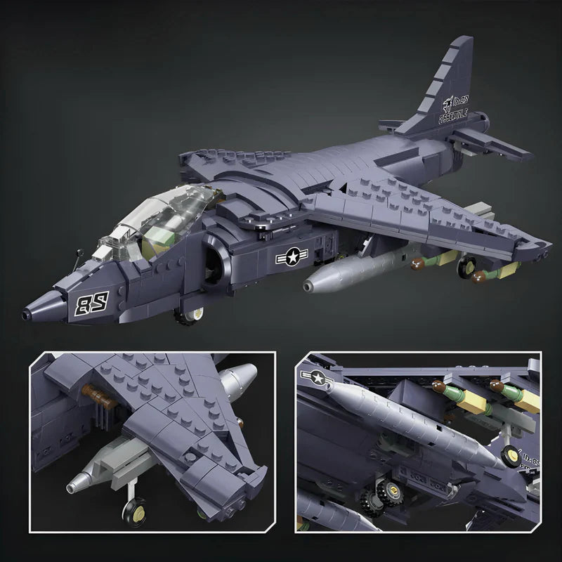 AV-8 SEA HARRIER FLUGZEUG | 805 TEILE