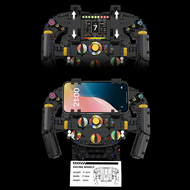 1:1 Grand Prix Lenkrad | 834 Teile