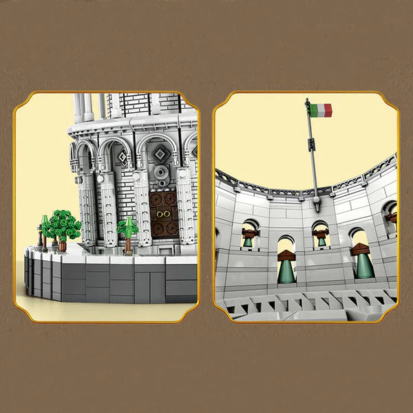 Der Ultimative Schiefe Turm von Pisa | 7651 Teile