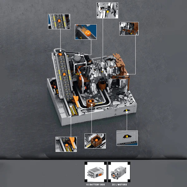 Motorisierte Bergbau GBC | 3337 Teile