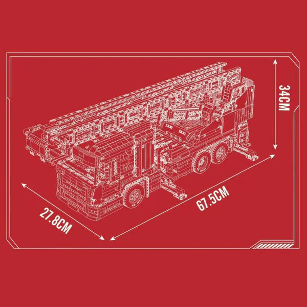 Ultimatives Feuerwehrfahrzeug | 4885 Teile