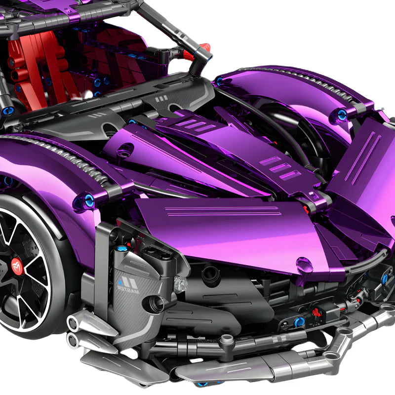 CHROME EDITION DRIFTING HYPERCAR | 2444 TEILE