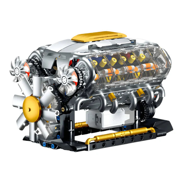 Motorisierter V8-Motor | 692 Teile