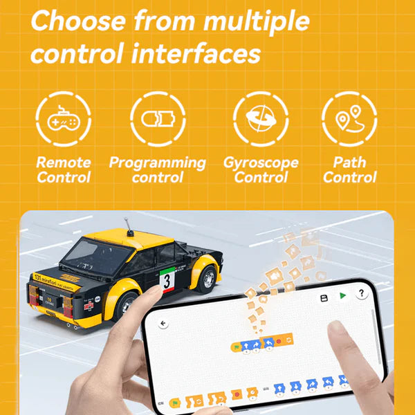 Ferngesteuerter Fiat Abarth | 215 Teile