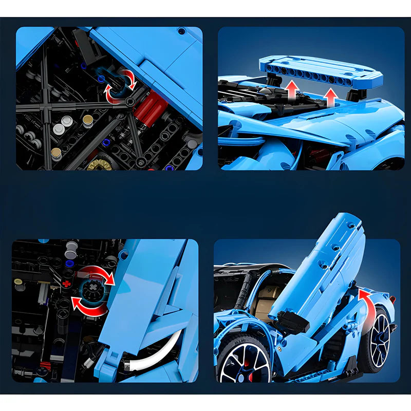LAMBORGHINI CENTENARIO | 3842 TEILE