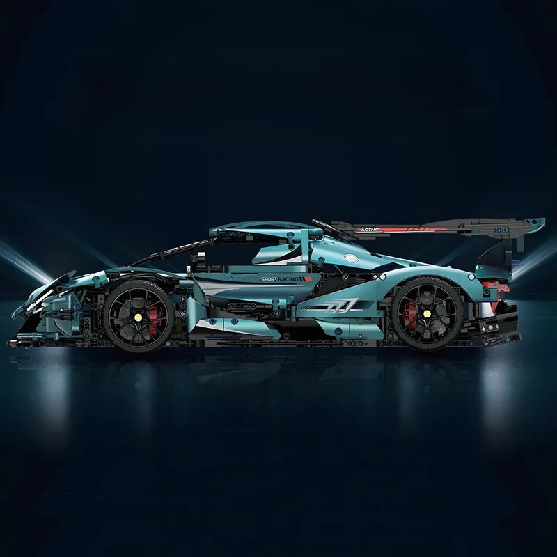 SATINBLAUER "INTENSE EMOTION" HYPERCAR | 3468 TEILE