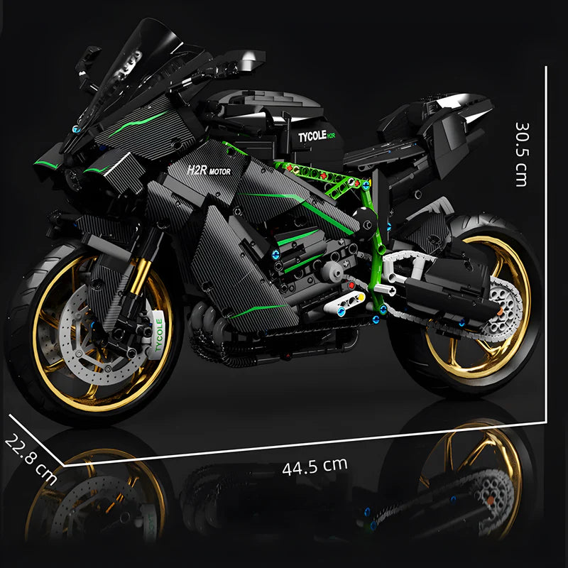 „HURRICANE“ H2-R MOTORRAD | 1808 TEILE