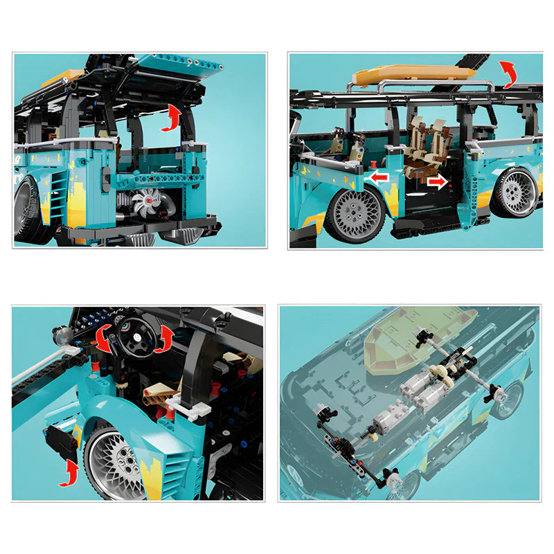 STANCED KLASSE CAMPER VAN | 2549 TEILE