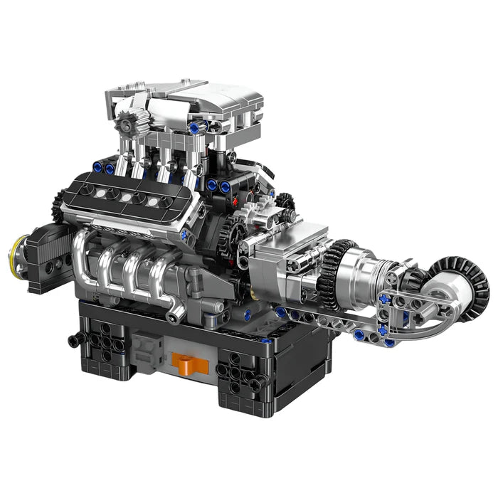 Motorisierter British Supercar V8 Motor | 736 Teile