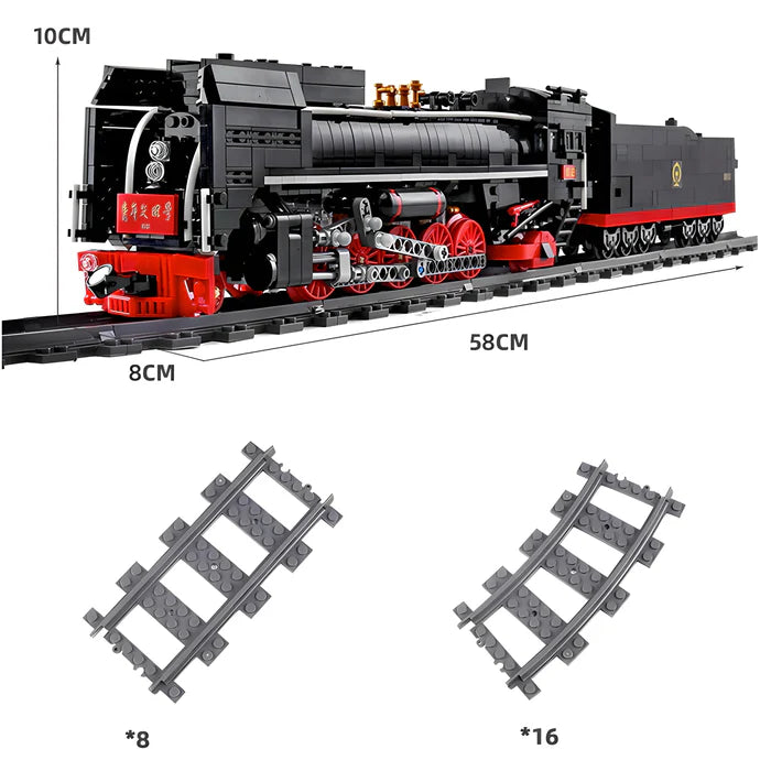 Ferngesteuerter Dampfzug | 1552 Teile