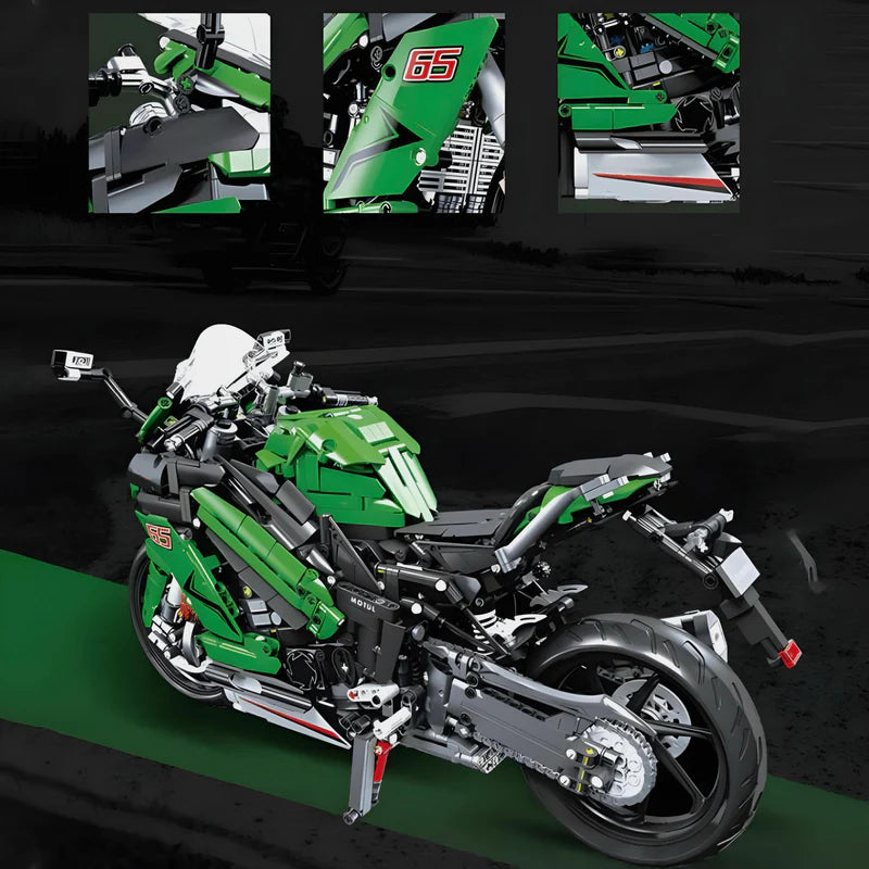 DIE ULTIMATIVE NINJA ZX-10R | 2304 TEILE