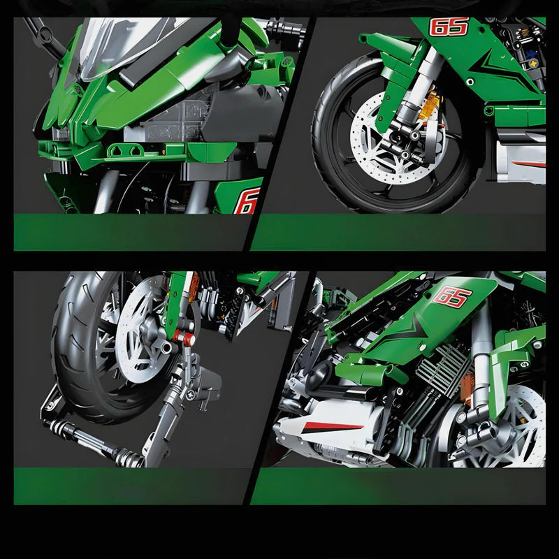 DIE ULTIMATIVE NINJA ZX-10R | 2304 TEILE
